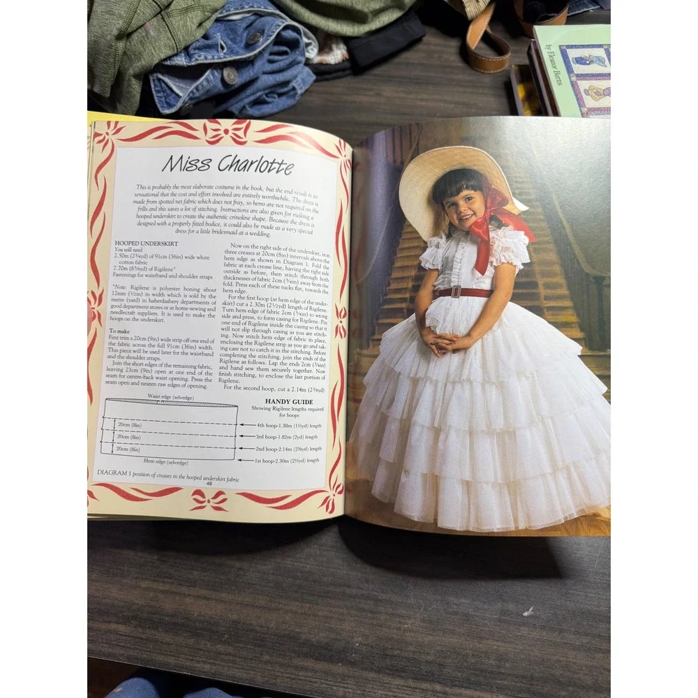 Party Costumes for Kids Book‎ Sewing Patterns Dress Up Halloween Cosplay Vintage